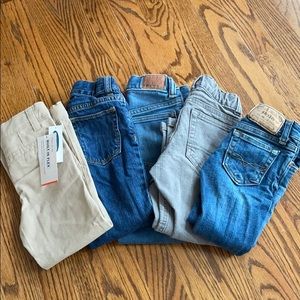 Boys denim and khaki bundle